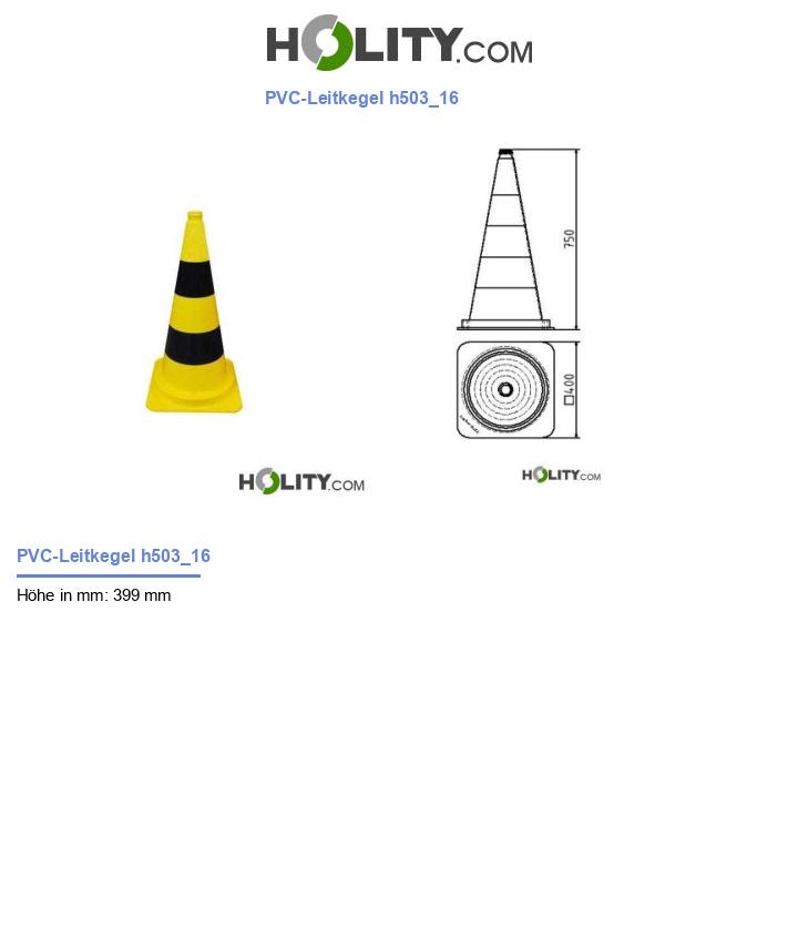 PVC-Leitkegel h503_16