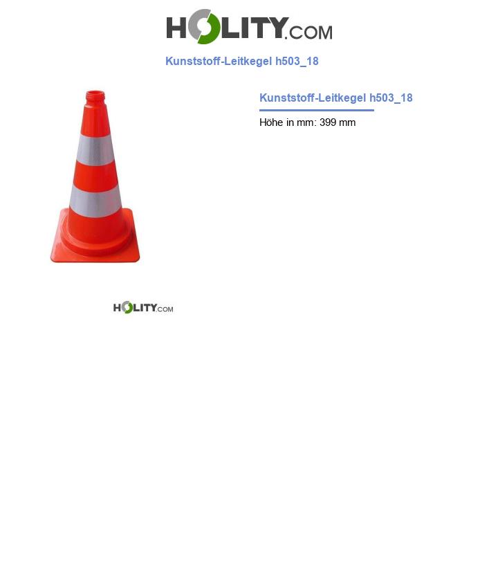 Kunststoff-Leitkegel h503_18