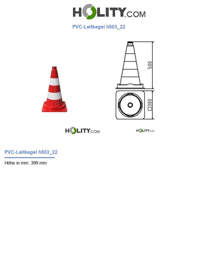 PVC-Leitkegel h503_22