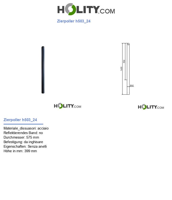 Zierpoller h503_24