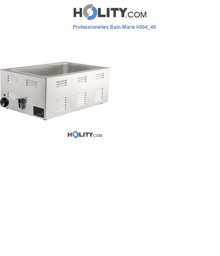 Professionelles Bain-Marie h504_49