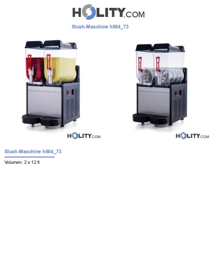 Slush-Maschine h504_73