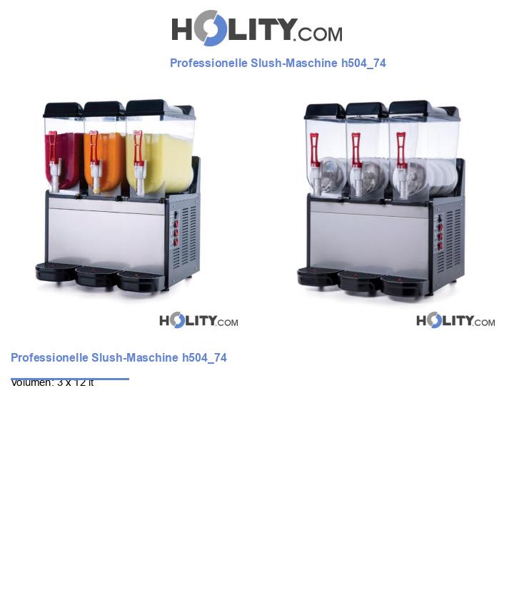Professionelle Slush-Maschine h504_74