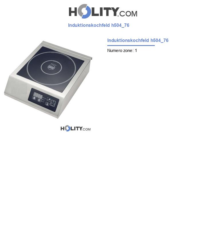 Induktionskochfeld h504_76