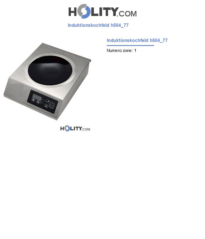 Induktionskochfeld h504_77