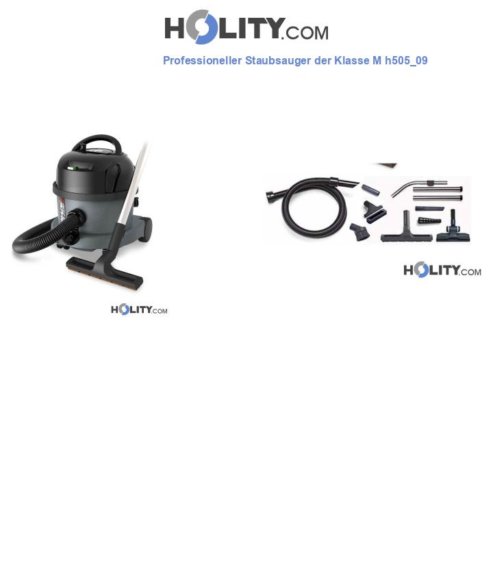 Professioneller Staubsauger der Klasse M h505_09