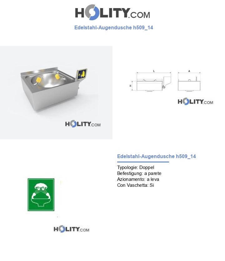 Edelstahl-Augendusche h509_14