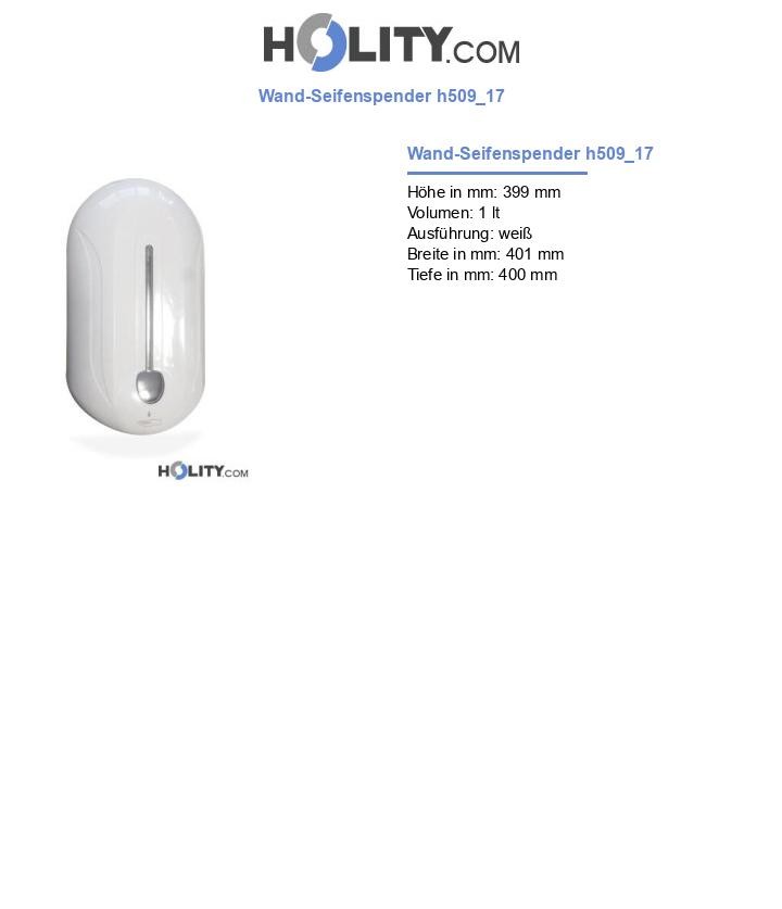 Wand-Seifenspender h509_17
