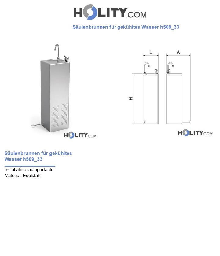 Kaltwasser Säule-Trinkbrunnen h509_33