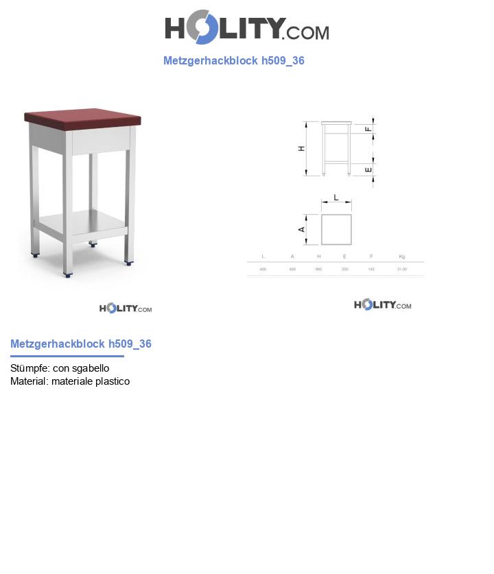 Metzgerhackblock h509_36