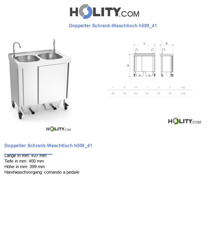 Doppelter Schrank-Waschtisch h509_41