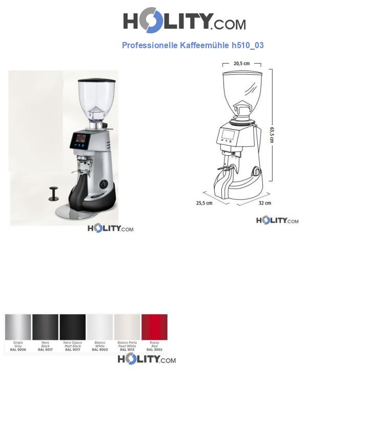 Professionelle Kaffeemühle h510_03
