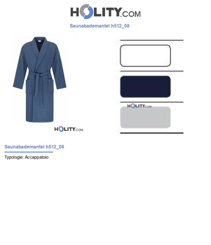 Saunabademantel h512_08