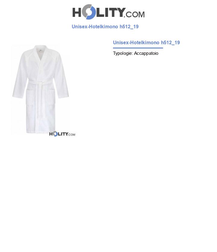 Unisex-Hotelkimono h512_19
