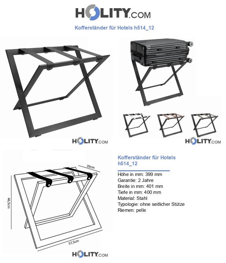 Kofferständer für Hotels h514_12