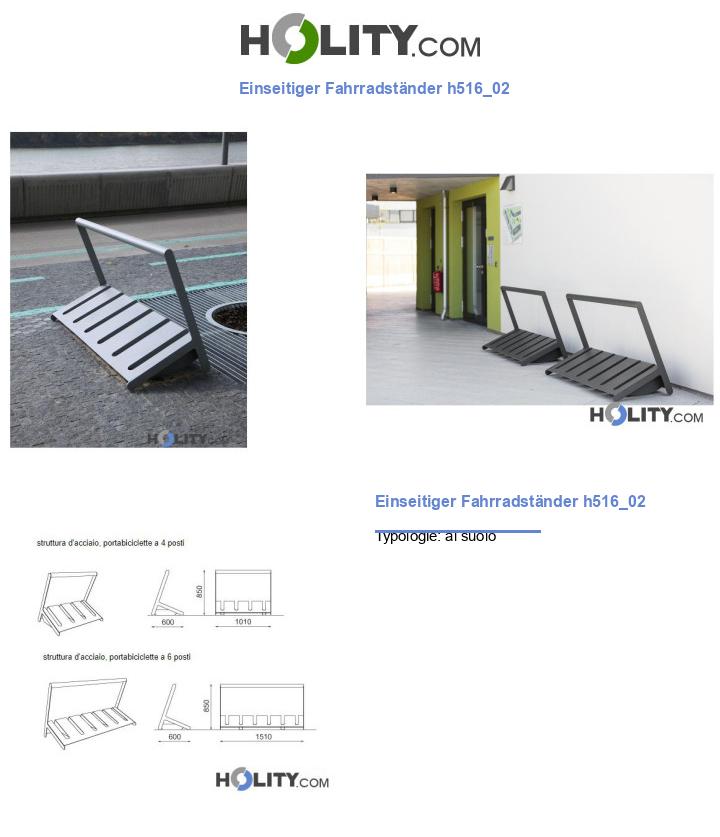 Einseitiger Fahrradständer h516_02