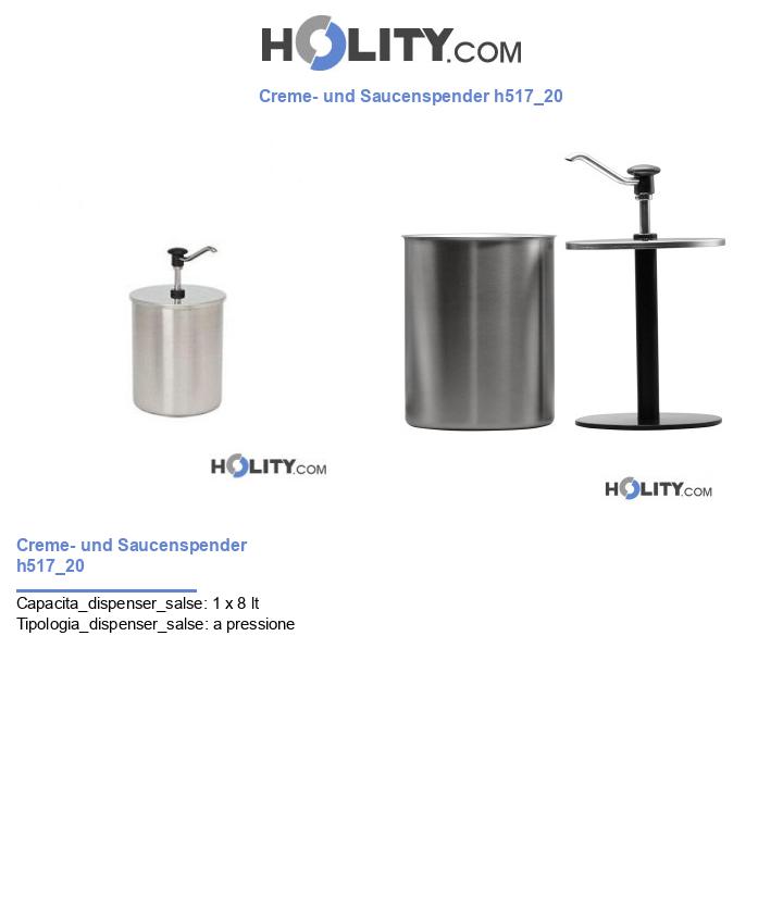 Creme- und Saucenspender h517_20
