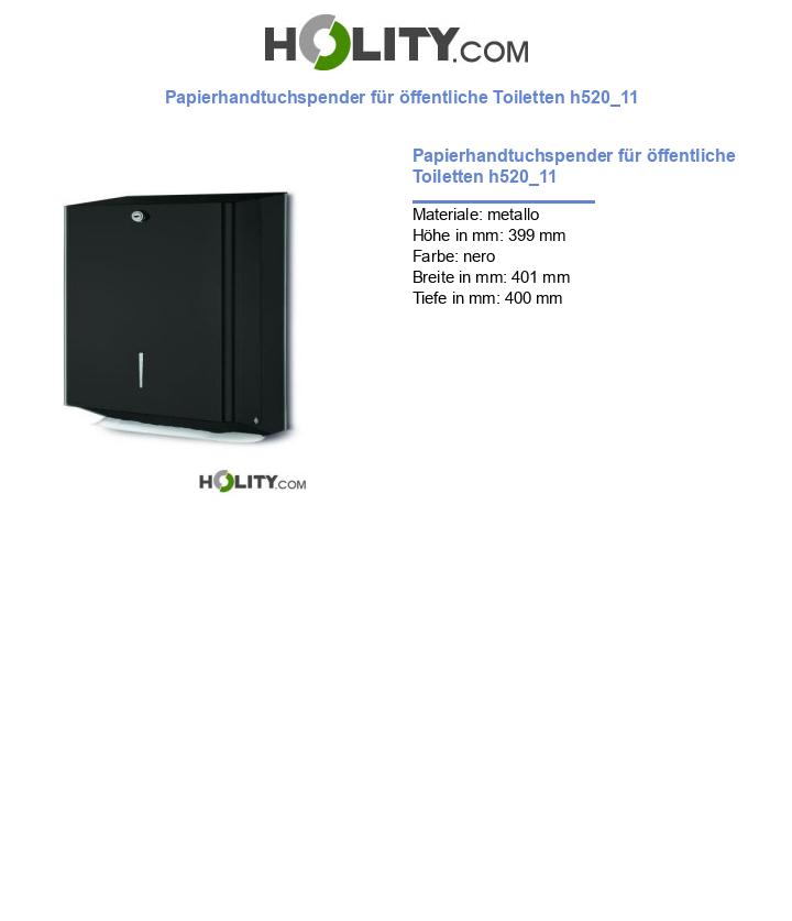 Papierhandtuchspender für öffentliche Toiletten h520_11