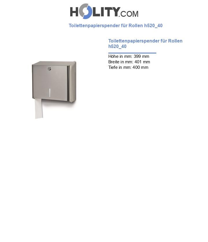 Toilettenpapierspender für Rollen h520_40