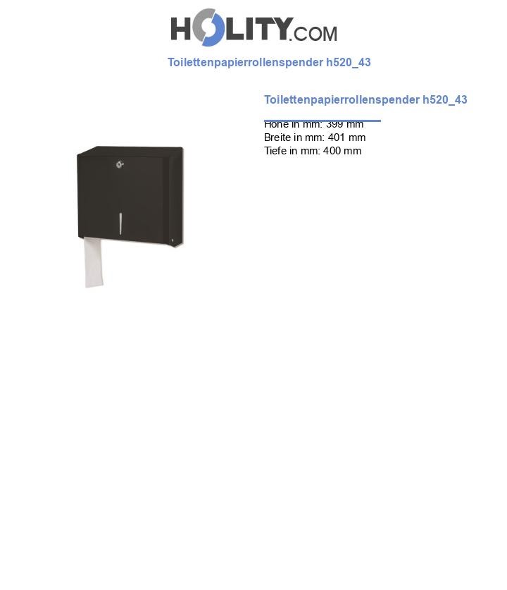 Toilettenpapierrollenspender h520_43