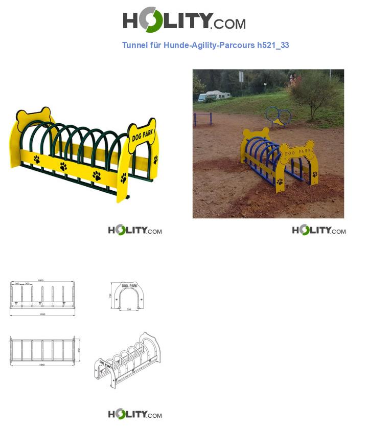 Tunnel für Hunde-Agility-Parcours h521_33