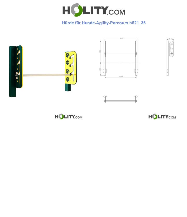 Hürde für Hunde-Agility-Parcours h521_36