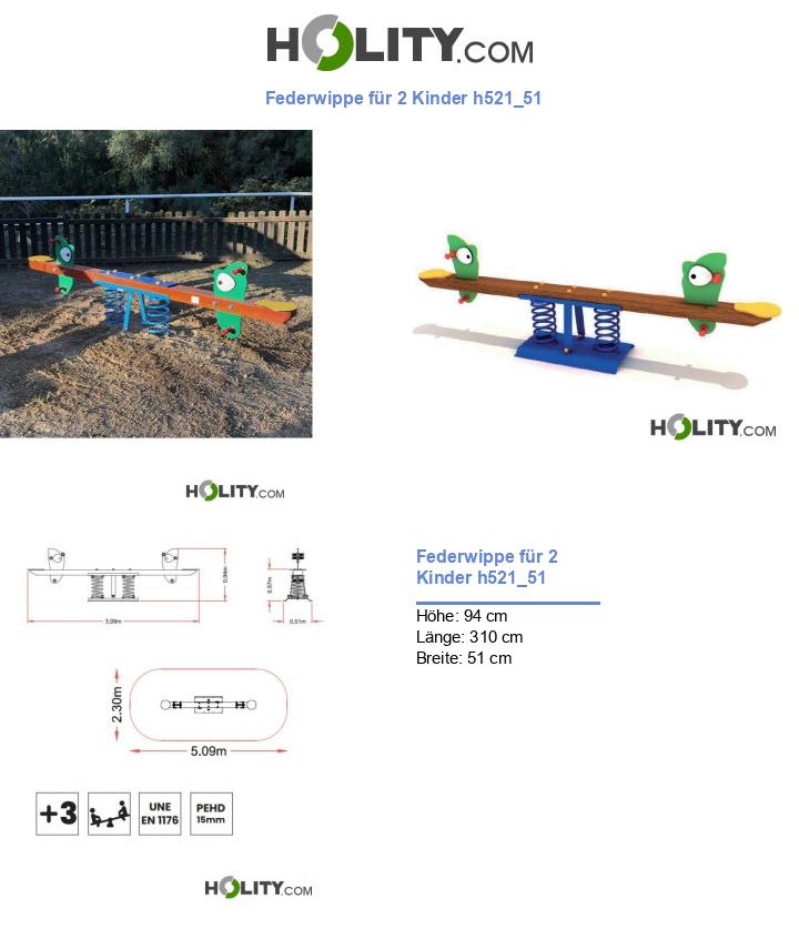 Federwippe für 2 Kinder h521_51