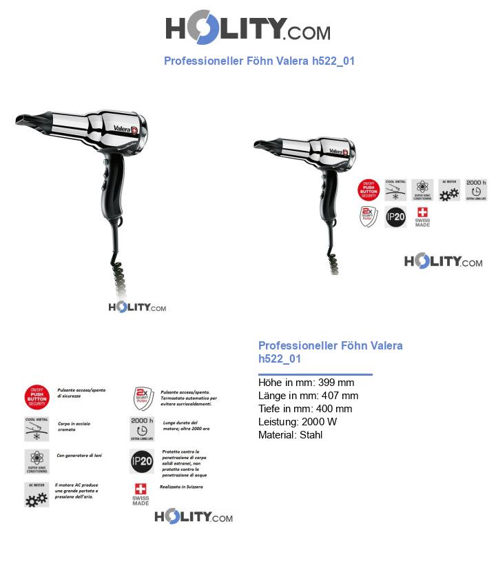 Professioneller Föhn Valera h522_01