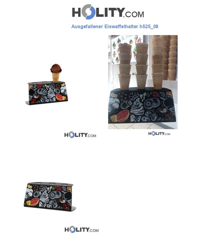 Ausgefallener Eiswaffelhalter h525_08
