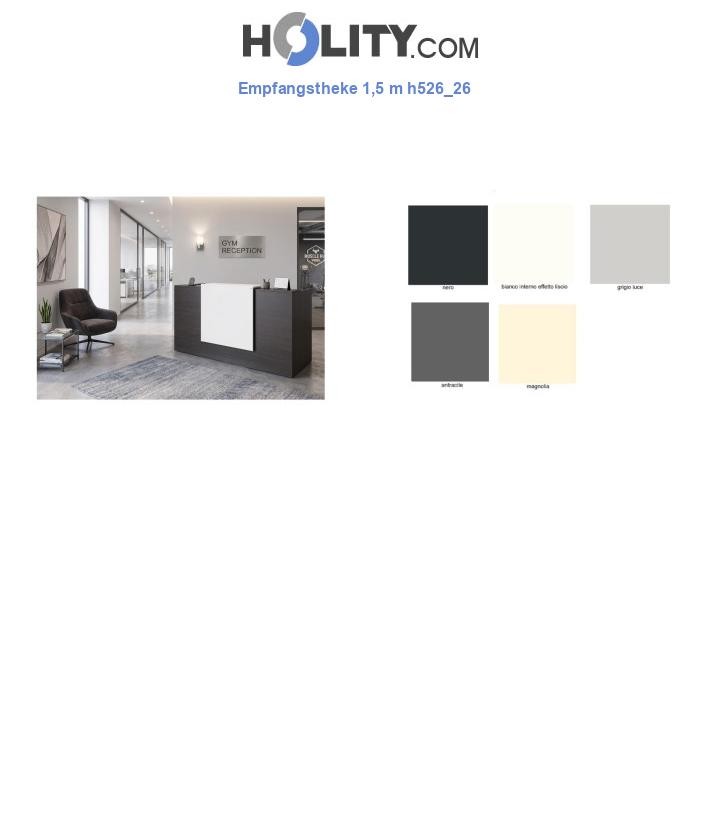 Empfangstheke 1,5 m h526_26