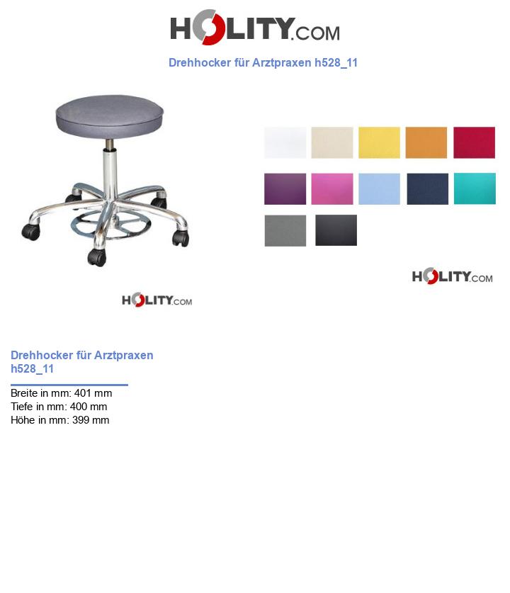 Drehhocker für Arztpraxen h528_11