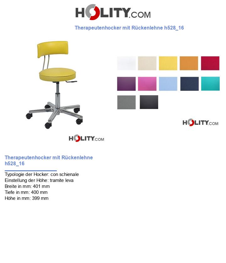 Therapeutenhocker mit Rückenlehne h528_16