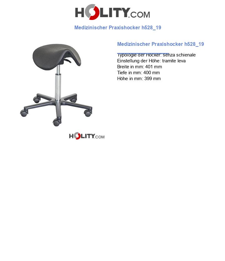 Medizinischer Praxishocker h528_19