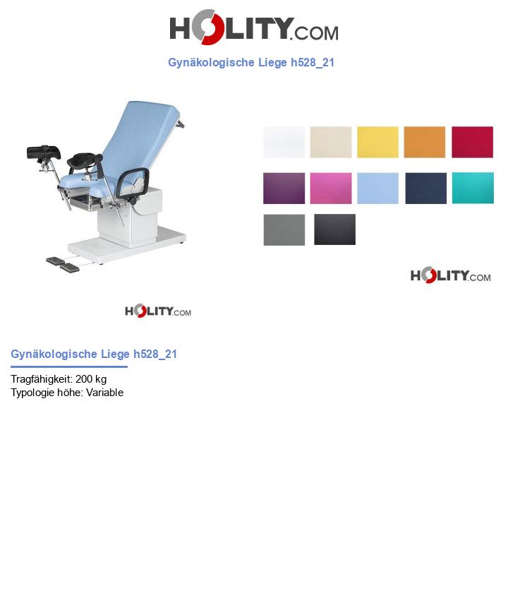 Gynäkologische Liege h528_21