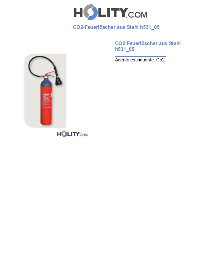 CO2-Feuerlöscher aus Stahl h531_05