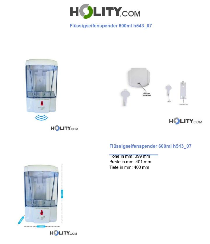 Flüssigseifenspender 600ml h543_07