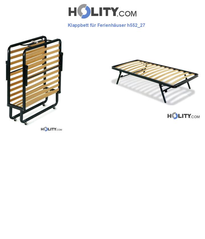 Klappbett für Ferienhäuser h552_27