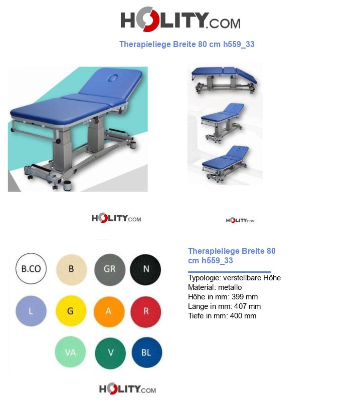 Therapieliege Breite 80 cm h559_33