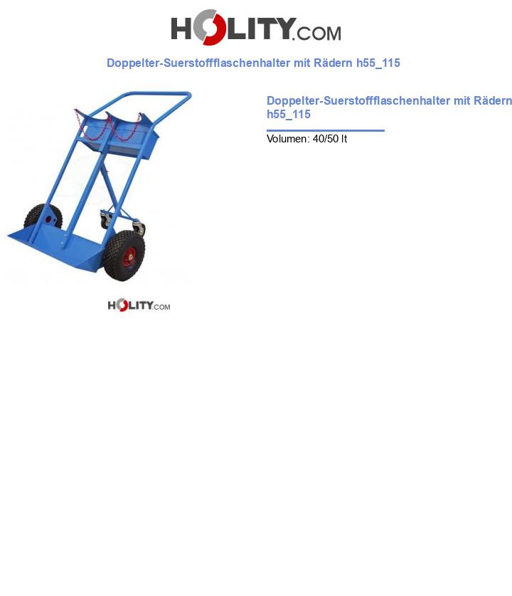 Doppelter-Suerstoffflaschenhalter mit Rädern h55_115