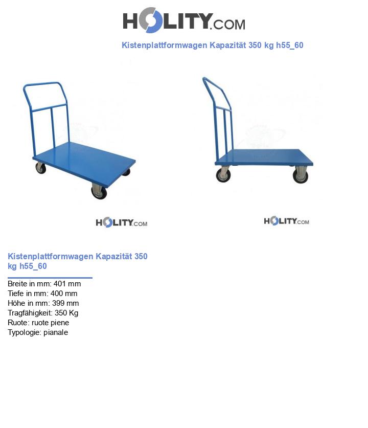 Kistenplattformwagen Kapazität 350 kg h55_60