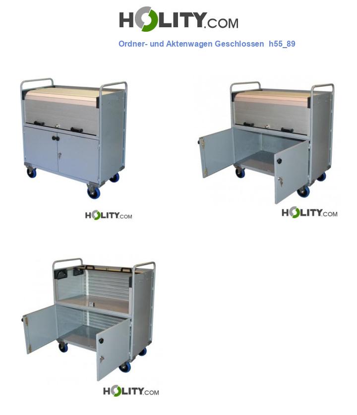 Ordner- und Aktenwagen Geschlossen  h55_89