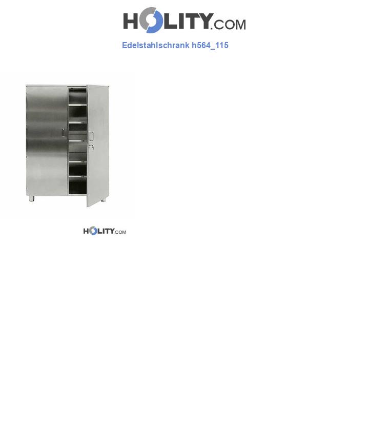 Edelstahlschrank h564_115