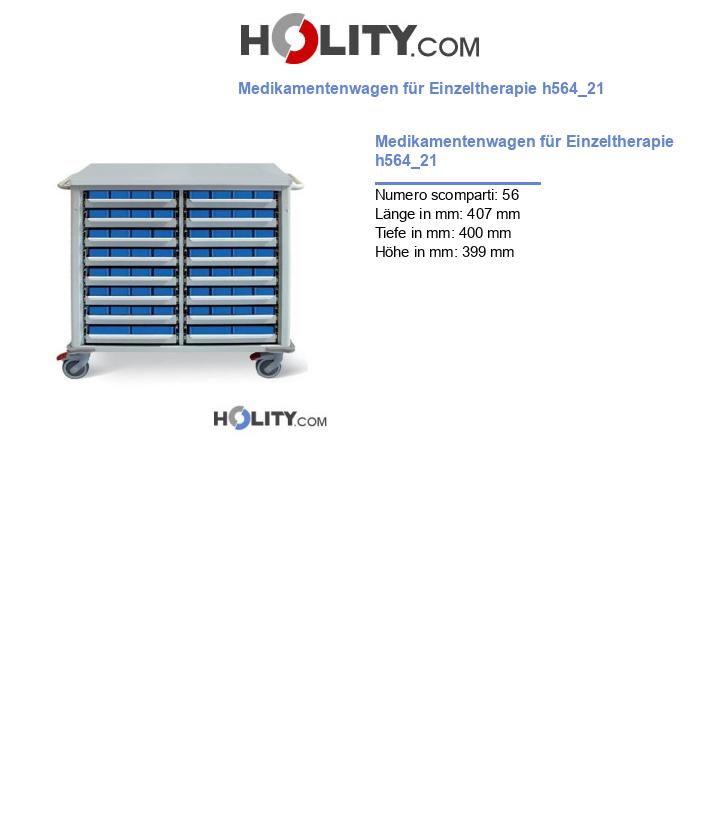Medikamentenwagen für Einzeltherapie h564_21