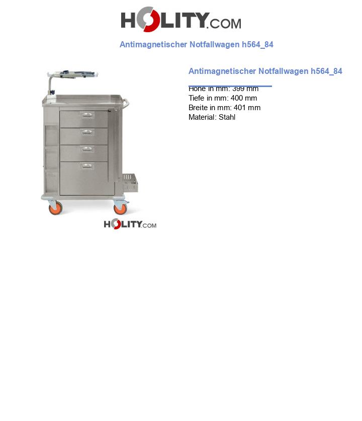 Antimagnetischer Notfallwagen h564_84