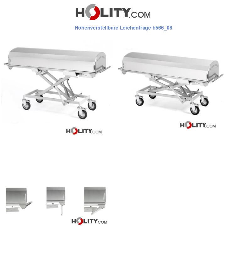 Höhenverstellbare Leichentrage h566_08