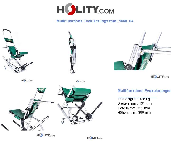 Multifunktions Evakuierungsstuhl h568_04