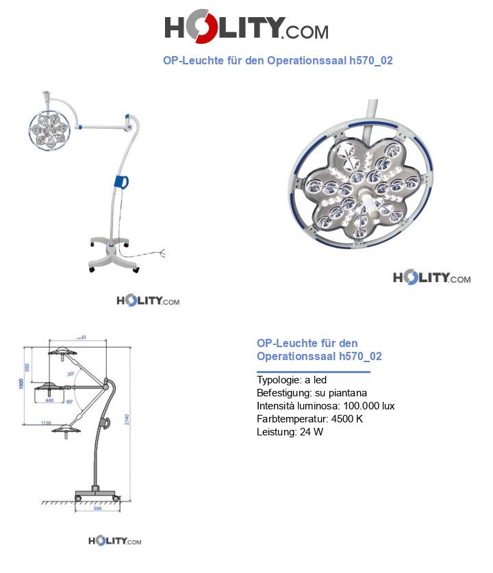 OP-Leuchte für den Operationssaal h570_02