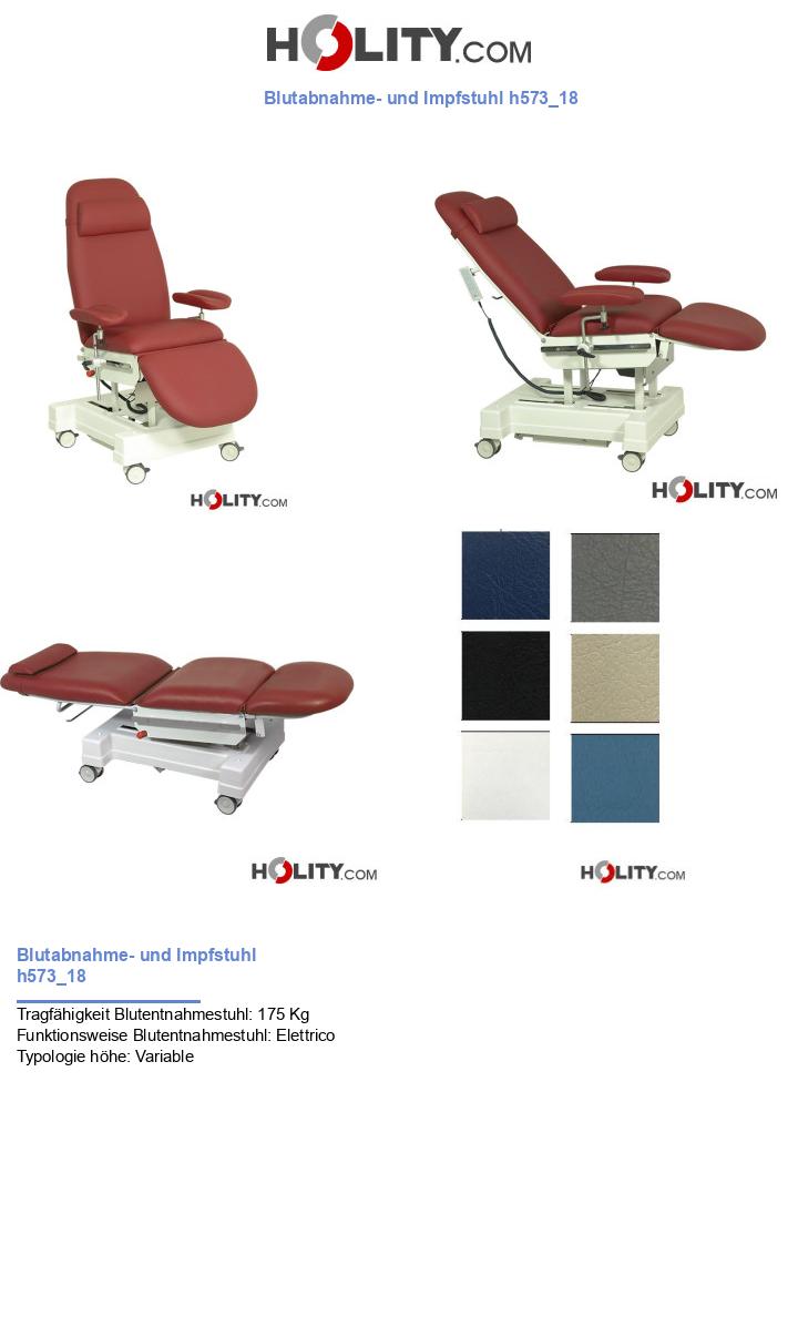 Blutabnahme- und Impfstuhl h573_18