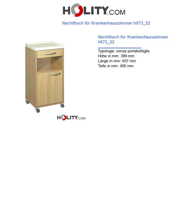 Nachttisch für Krankenhauszimmer h573_22