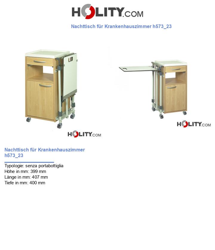 Nachttisch für Krankenhauszimmer h573_23